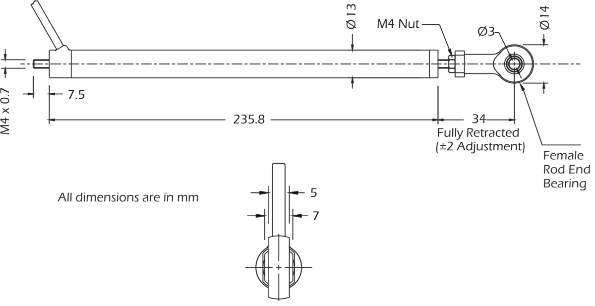 lcm4520 displacement transducer dimensions